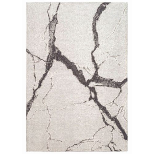 STATUARIO Ivory, ekrü alapon, szürke márványmintás szőnyeg